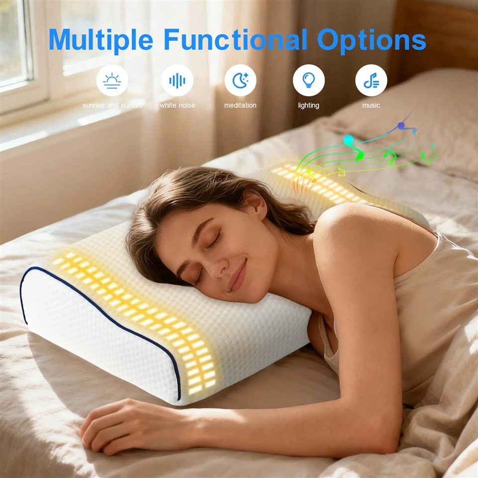 Vibrating Alarm Clock Pillow